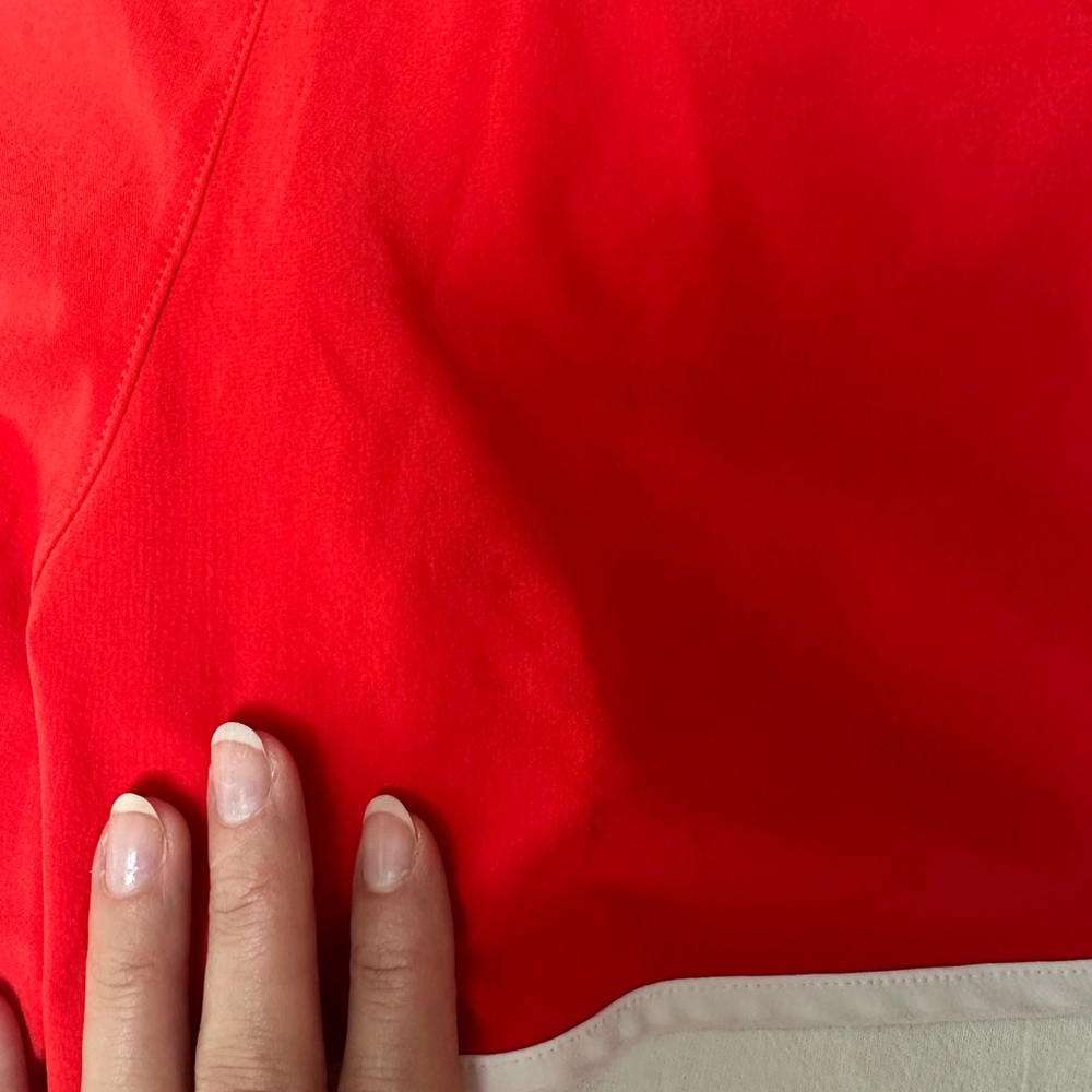 Athleta HIGH RISE WEEKENDER STRIPE RUN SHORT - Picture 3 of 4